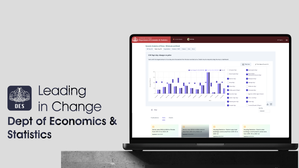 Transforming scattered government data into transparent public-facing insights